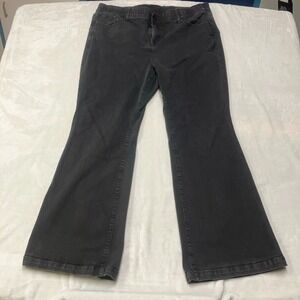 Torrid Black Jeans Women's 22R (40x34) Bombshell Flare Premium Stretch High Rise